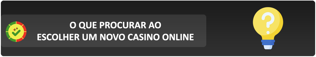 como escolher o melhor novo casino